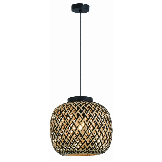Elaine - lampa wisząca czarny mat 342221-30 REALITY