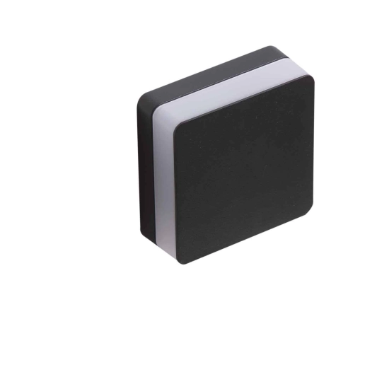 Enok Square Wall 4000K (black) AZ4462 LED 9W 700lm 4000K IP54 METAL PC AZZARDO