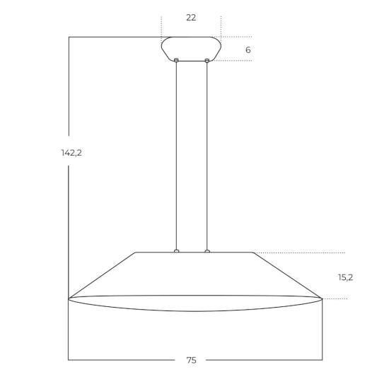 Lampa filcowa FELMAN AZ5900 LED 12W/3000K AZZARDO