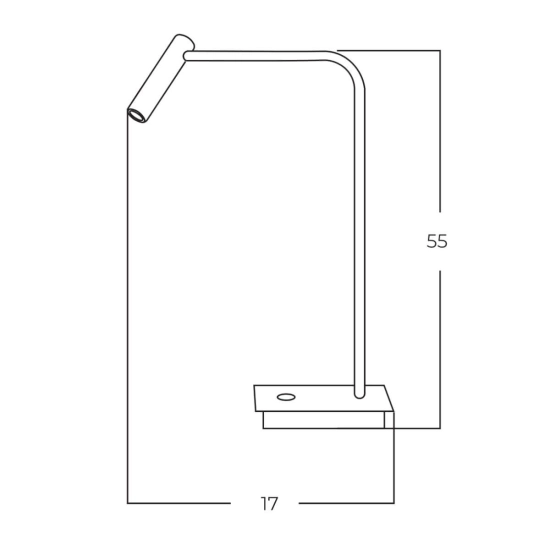 Lampa stołowa FLER TABLE AZ6211 AZZARDO