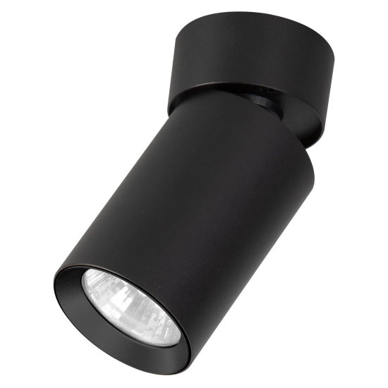 Lampa reflektor sufitowy FLEX CZARNY 1xGU10 6cm 59027 ALFA