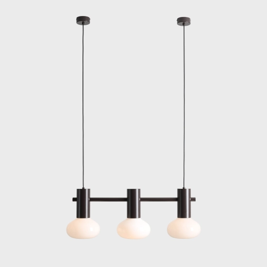 LAMPA WISZĄCA FLO 3 MOKKA S (opal glass) 7000E28_S Aldex - zdjęcie dodatkowe 2