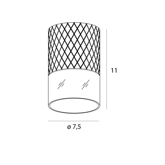 Lampa Sufitowa Fusion Biała C0276 MaxLight
