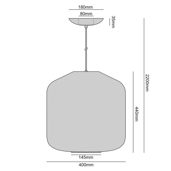 FLASK cherry XL 8500G15_XL 3xE27 max15W Aldex