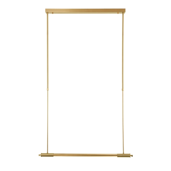 Lampa Wiszaca Flusore Brushed Gold P0660D MaxLight - zdjęcie produktu
