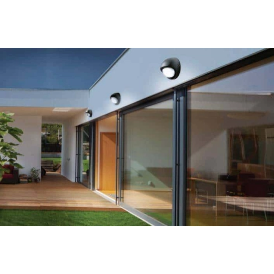 Gagarin (dark grey) AZ4352 E27 1x MAX 18W IP44 ALUMINIUM PC AZZARDO