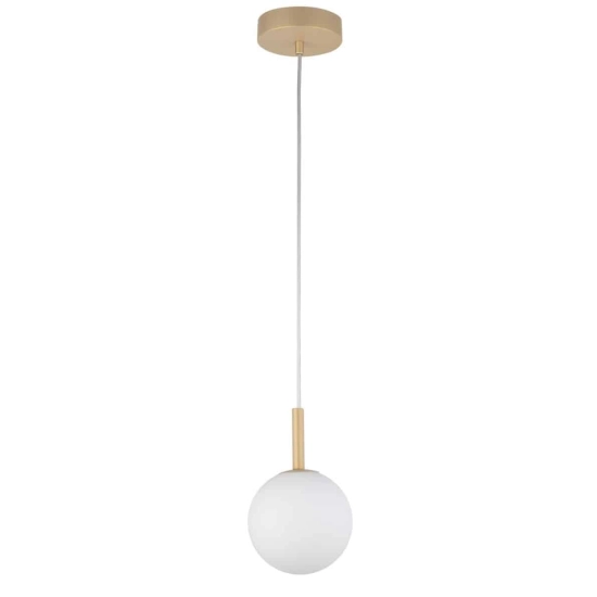 Lampa wisząca kula złota Sigma Lighting GAMA 1 33406 - zdjęcie produktu