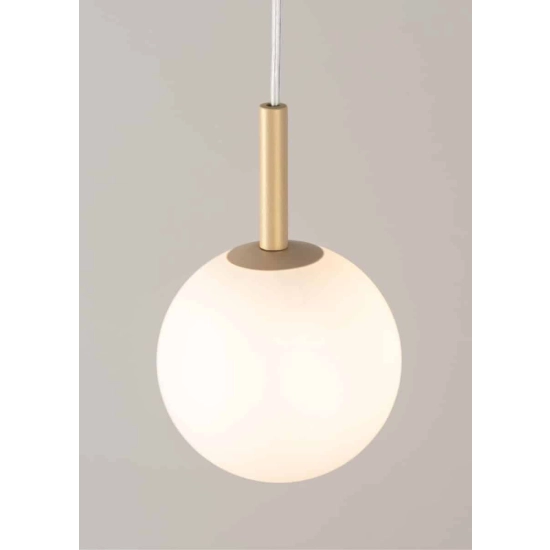Lampa wisząca kula złota Sigma Lighting GAMA 1 33406
