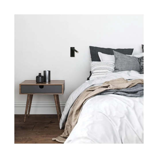 H80 SCONCE LED LIGHT 3W 3000K BLACK MATT Zambelis Lights