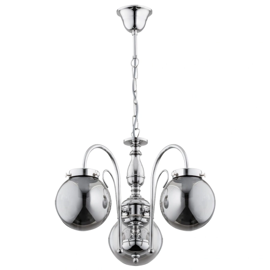 Lampa wisząca HERO CHROM 3xE14 28283 ALFA