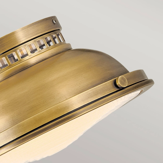Plafon Amelia – 2 źródła światła – Stary mosiądz HK-AMELIA-F-M-HB Elstead Lighting