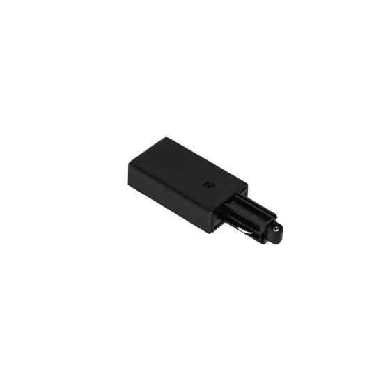 kinkiecik.pl Końcówka zasilająca lewa do szyny 1-fazowej 1-circuit power connector left black HT-L01/LT/BL ITALUX
