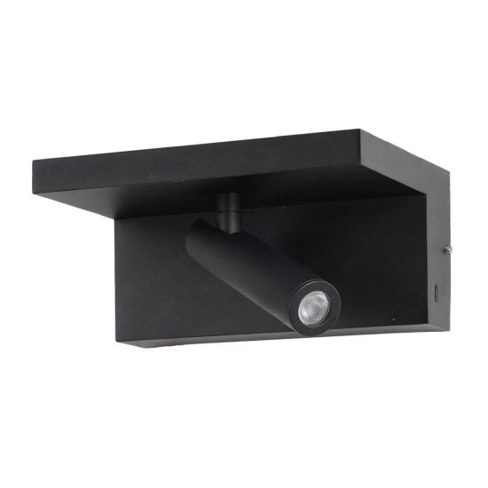 Kinkiet HYLLA AZ5910 LED 5W 3000K czarny AZZARDO