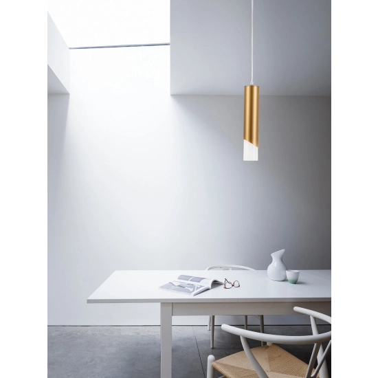 Hardin - lampa wisząca 1 płomienna złoty 342301-09 REALITY