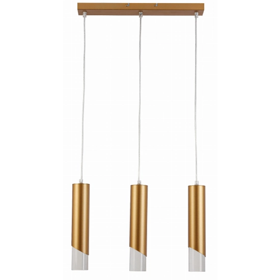 Hardin - lampa wisząca 3 płomienna złoty 342303-09 REALITY