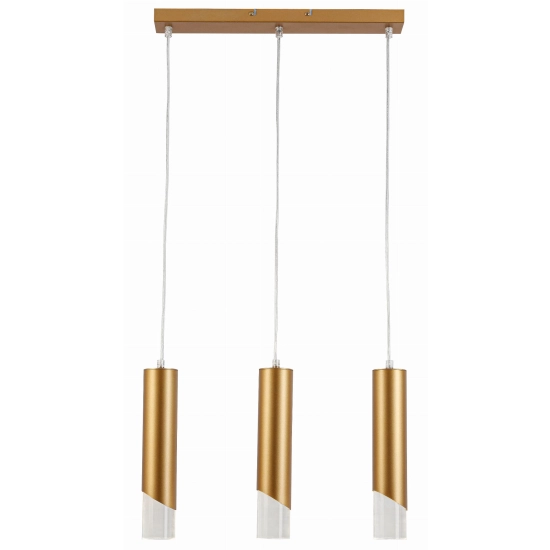 Hardin - lampa wisząca 3 płomienna złoty 342303-09 REALITY