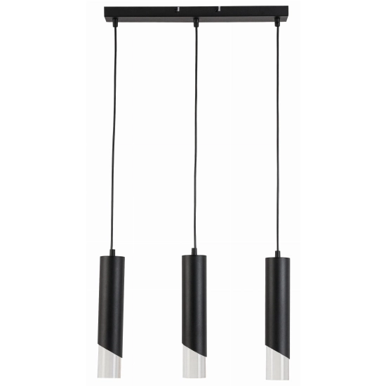 Hardin - lampa wisząca 3 płomienna czarny mat 342303-30 REALITY