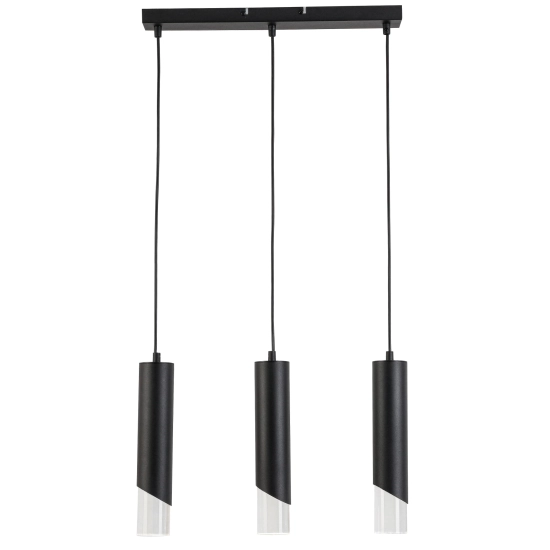Hardin - lampa wisząca 3 płomienna czarny mat 342303-30 REALITY