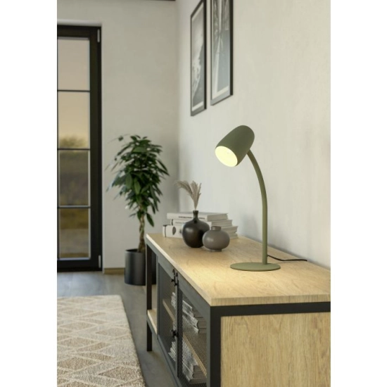 CARLO Lampa stołowa E14 Zielona 901831 EGLO