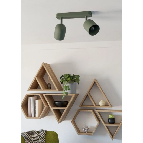 TILSTON Spot 2XE14 Zielony IP20 / Listwa ścienna-sufitowa 44133 EGLO