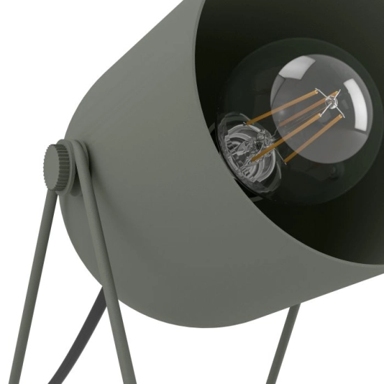 TILSTON Lampa stołowa E14 Zielona 44136 EGLO