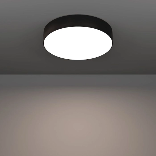 GALLIZZI-Z oprawa sufitowa LED RGB/CCT Plafon 39cm Czarny 901903 EGLO