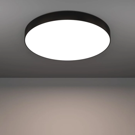 GALLIZZI-Z oprawa sufitowa LED RGB/CCT Plafon 69cm Czarny 901905 EGLO