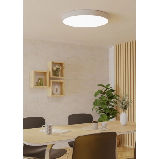 GALLIZZI-Z oprawa sufitowa LED RGB/CCT Plafon 69cm Biały 901908 EGLO