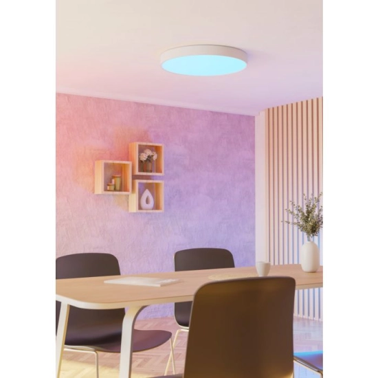 GALLIZZI-Z oprawa sufitowa LED RGB/CCT Plafon 69cm Biały 901908 EGLO