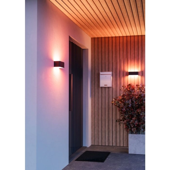 SANIA-Z Kinkiet LED RGB/CCT Czarny IP55 901956 EGLO