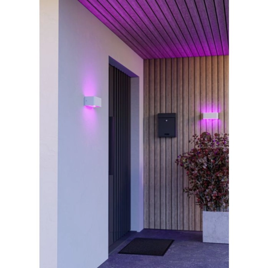 SANIA-Z Kinkiet LED RGB/CCT Biały IP55 901955 EGLO
