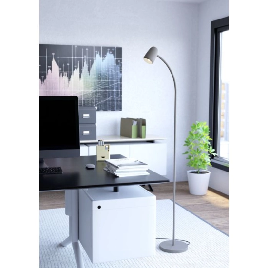 CARLO Lampa podłogowa E14 Piaskowa 902171 EGLO