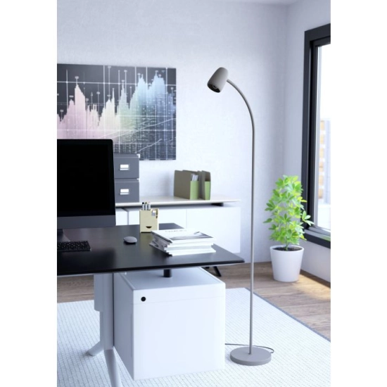 CARLO Lampa podłogowa E14 Piaskowa 902171 EGLO