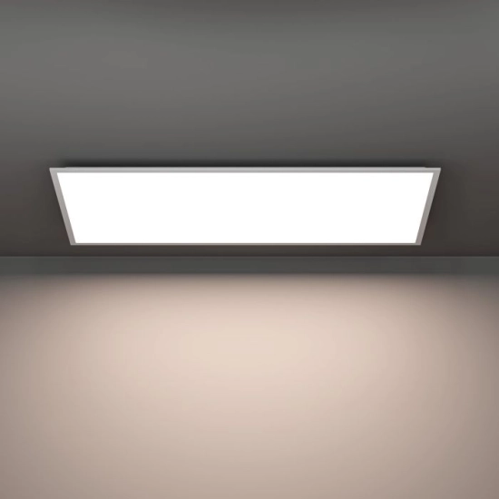 MORADILLO-R Plafon LED 119,5x59,5 cm biały prostokątny na pilota / oprawa sufitowa 902303 EGLO