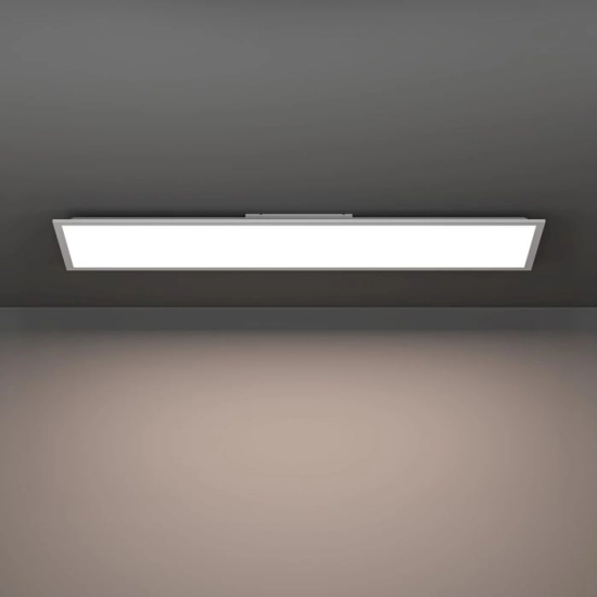 MORADILLO-R Plafon LED 119,5x29,5 cm biały prostokątny na pilota / oprawa sufitowa 902302 EGLO
