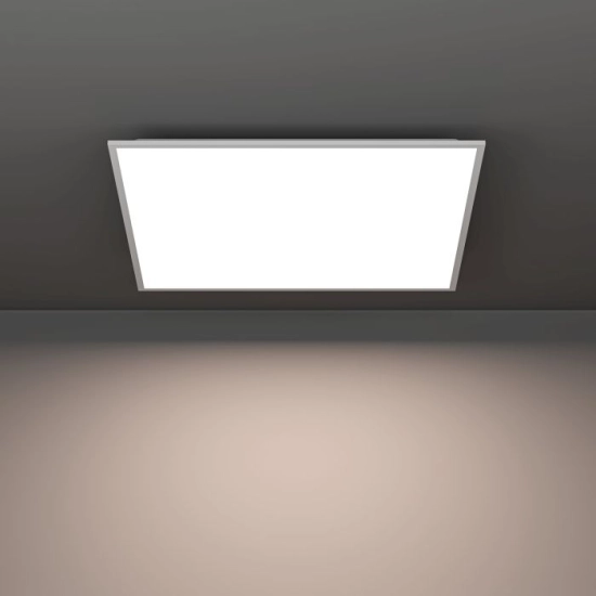 MORADILLO-R Plafon LED 59,5 cm biały kwadratowy na pilota / oprawa sufitowa 902305 EGLO