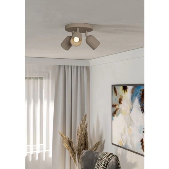 TILSTON Spot 3XE14 Piaskowy IP20 / Lampa sufitowa 44163 EGLO