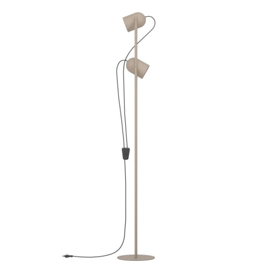 TILSTON Lampa podłogowa 2xE14 Piaskowa 44166 EGLO