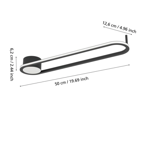 COLLECORVINO oprawa sufitowa 902151 EGLO