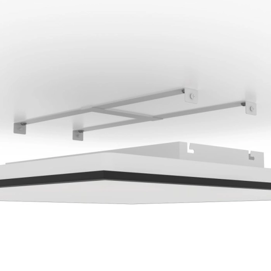 MORADILLO Plafon LED 59,5 cm czarny kwadratowy oprawa sufitowa 902371 EGLO