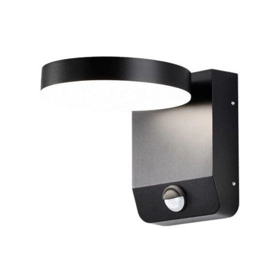 Kinkiet IVER AZ5702 LED 20W 4000K IP54 SENSOR ciemny szary AZZARDO