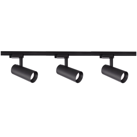 kinkiecik.pl Zestaw szynowy 3pł Ice SET 1F czarny 1,5m LP-732 3W BK SET Light Prestige