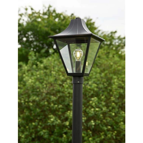 kinkiecik.pl Lampa stojąca Postlamp czarna 1L GARDEN 24 108171 Markslojd
