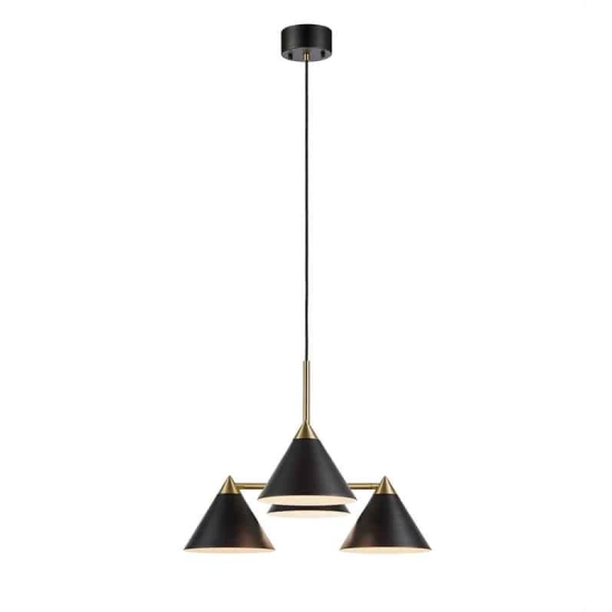 kinkiecik.pl Lampa wisząca czarna 4L KLINT 108076 Markslojd