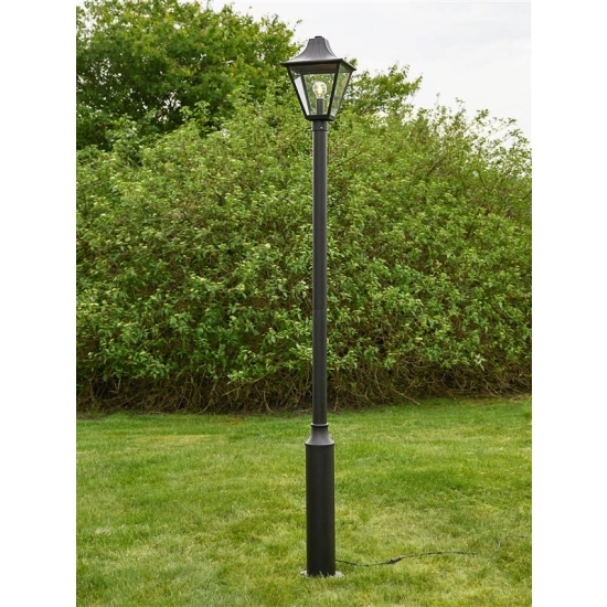 kinkiecik.pl Lampa stojąca Postlamp czarna 1L GARDEN 24 108171 Markslojd