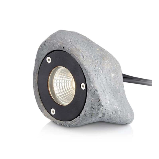 kinkiecik.pl Lampa stojąca Spot Kamień 3 Szary GARDEN 24 107286 Markslojd