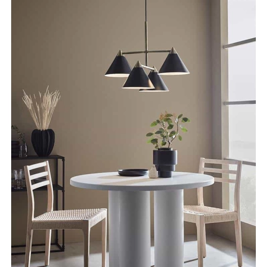 kinkiecik.pl Lampa wisząca czarna 4L KLINT 108076 Markslojd