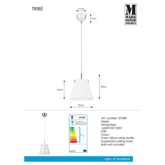 Lampa wisząca TRIBE 107389 Markslojd