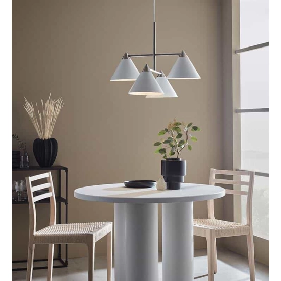 kinkiecik.pl Lampa wisząca biała 4L KLINT 108077 Markslojd