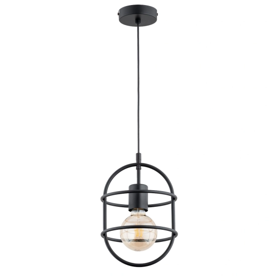 Lampa wisząca JUNO CZARNA 1xE27 61283 ALFA